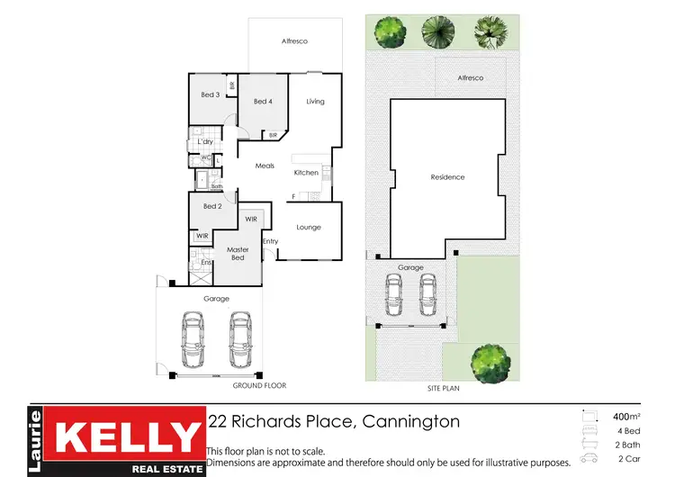 Floorplan of Homely house listing, 22 Richards Place, Cannington WA 6107
