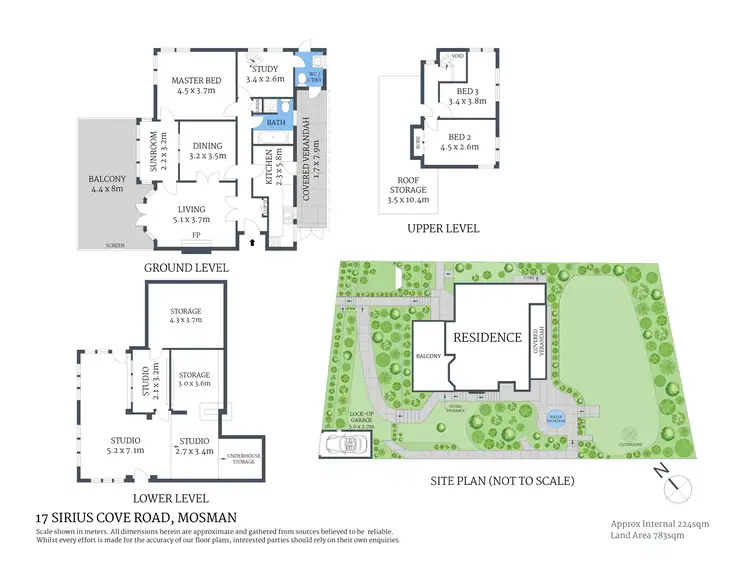 Floorplan of Homely house listing, 17 Sirius Cove Road, Mosman NSW 2088