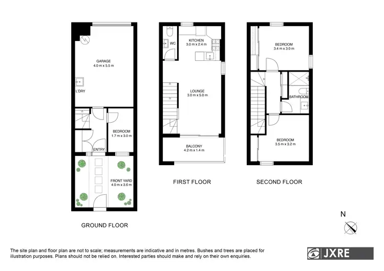 Floorplan of Homely townhouse listing, 1/163 Carinish Road, Clayton VIC 3168