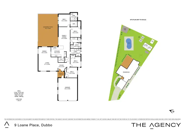 Floorplan of Homely house listing, 9 Loane Place, Dubbo NSW 2830