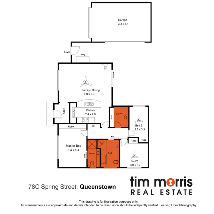Floorplan of Homely house listing, 78C Spring Street, Queenstown SA 5014