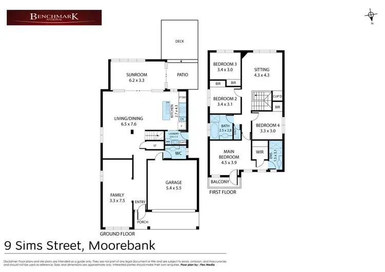 Floorplan of Homely house listing, 9 Sims Street, Moorebank NSW 2170