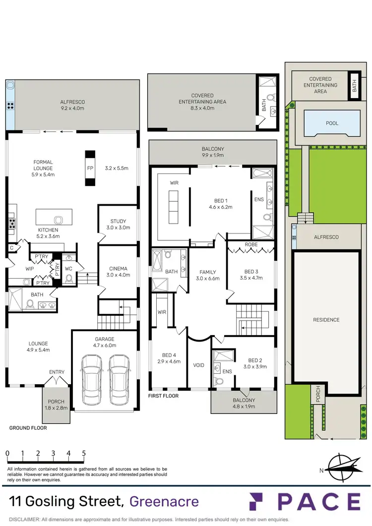 Floorplan of Homely house listing, 11 Gosling Street, Greenacre NSW 2190