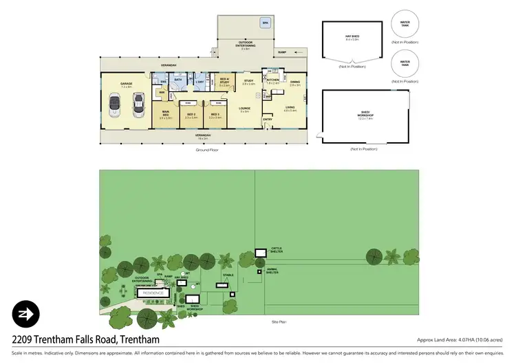 Floorplan of Homely house listing, 2209 Trentham Falls Road, Trentham VIC 3458