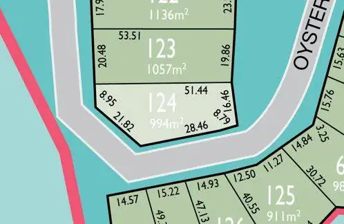 Floorplan of Homely land listing, 29 Oystercatcher Circuit, Point Boston SA 5607