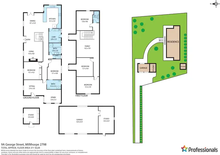Floorplan of Homely house listing, 9A George Street, Millthorpe NSW 2798