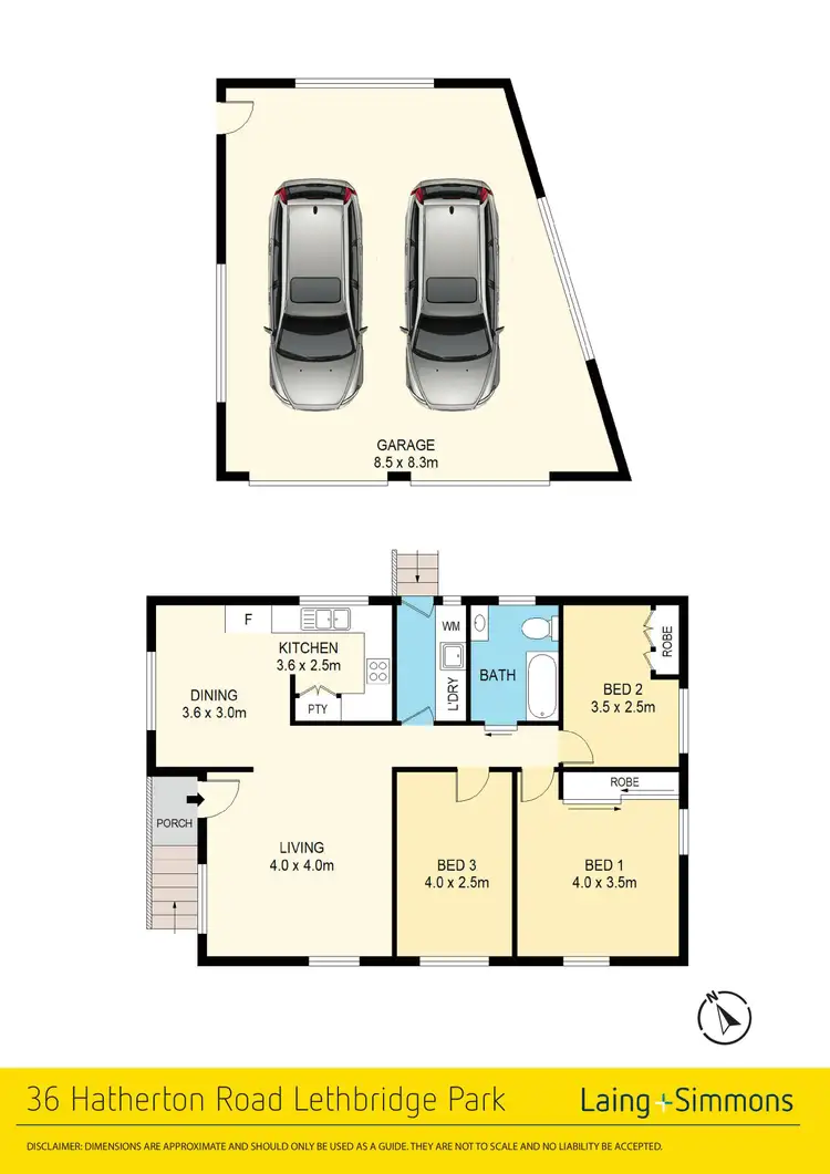 Floorplan of Homely house listing, 36 Hatherton Road, Lethbridge Park NSW 2770