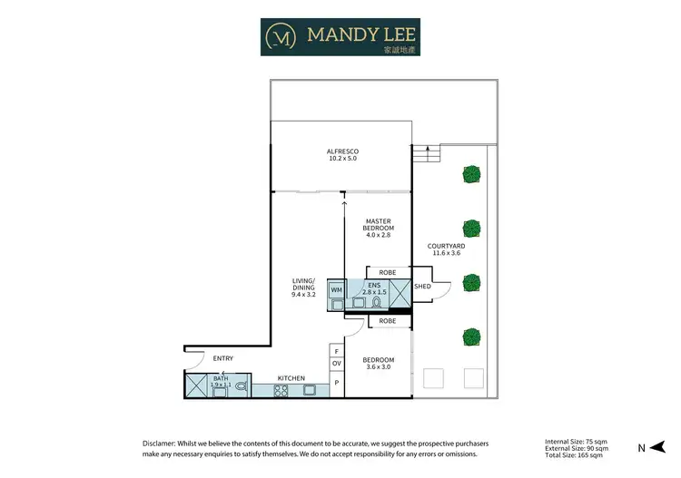 Floorplan of Homely apartment listing, G09/109-111 Carrington Road, Box Hill VIC 3128