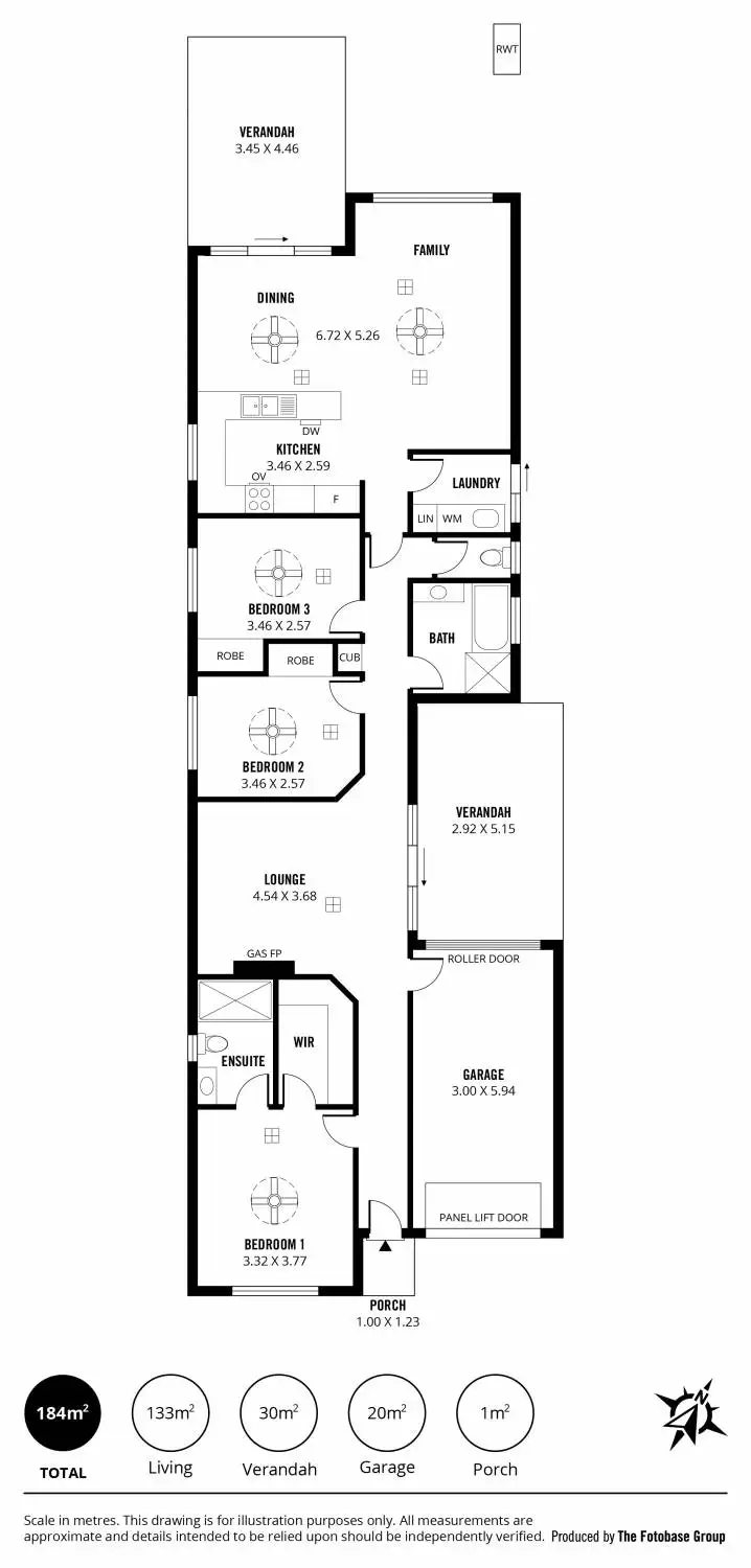 Floorplan of Homely house listing, 40 Baker Street, Somerton Park SA 5044