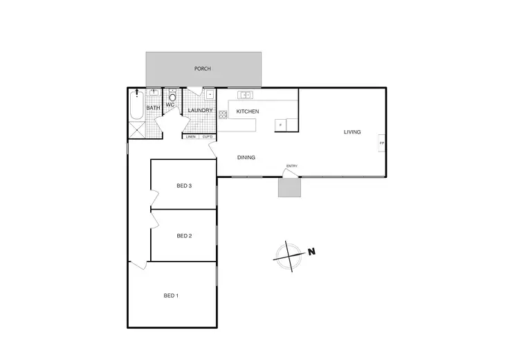 Floorplan of Homely house listing, 31 Bosworth Circuit, Kambah ACT 2902