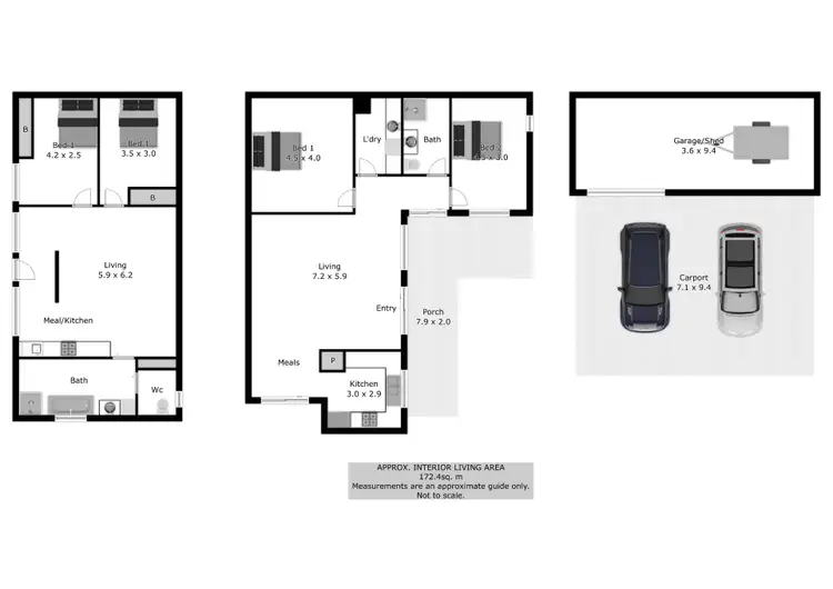 Floorplan of Homely house listing, 19A Foord Street, Wahgunyah VIC 3687