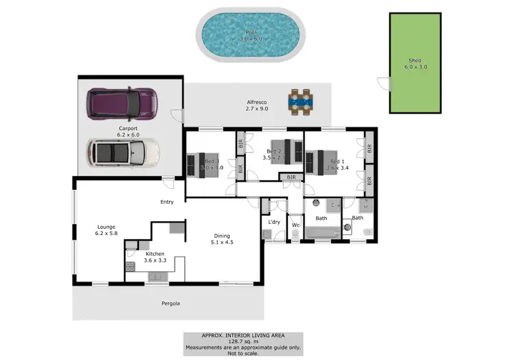 Floorplan of Homely house listing, 82 Ready Street, Rutherglen VIC 3685