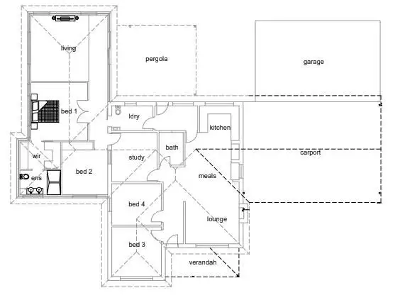 Floorplan of Homely house listing, 591 Kennedy Avenue, Mil Lel SA 5291