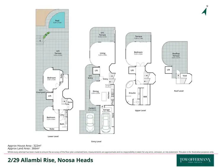Floorplan of Homely unit listing, 2/29 Allambi Rise, Noosa Heads QLD 4567