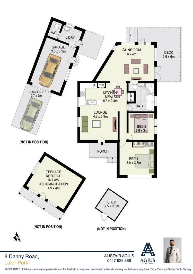 Floorplan of Homely house listing, 8 Danny Road, Lalor Park NSW 2147
