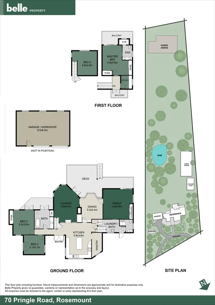 Floorplan of Homely house listing, 70 Pringle Road, Rosemount QLD 4560