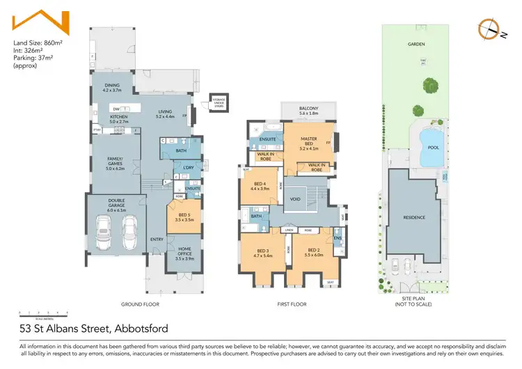 Floorplan of Homely house listing, 53 St Albans Street, Abbotsford NSW 2046