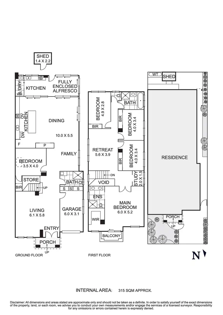 Floorplan of Homely house listing, 181 Elizabeth Street, Coburg North VIC 3058