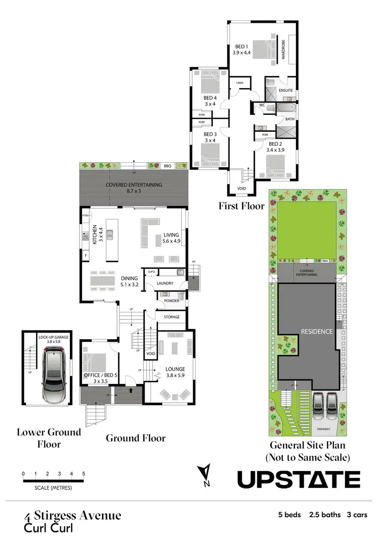 Floorplan of Homely house listing, 4 Stirgess Avenue, Curl Curl NSW 2096