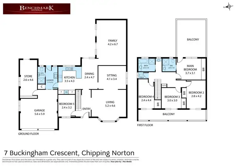 Floorplan of Homely house listing, 7 Buckingham Crescent, Chipping Norton NSW 2170