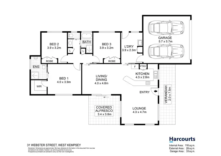 Floorplan of Homely house listing, 31 Webster Street, West Kempsey NSW 2440