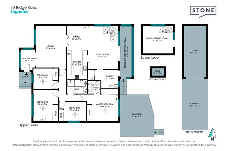 Floorplan of Homely house listing, 76 Ridge Road, Engadine NSW 2233