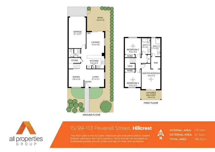 Floorplan of Homely house listing, 15/99-113 Peverell Street, Hillcrest QLD 4118