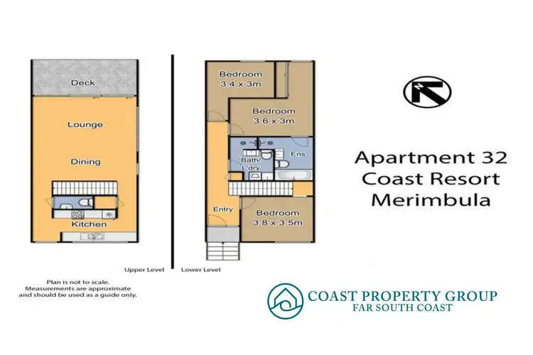 Floorplan of Homely unit listing, 32/1 Elizabeth Street, Merimbula NSW 2548
