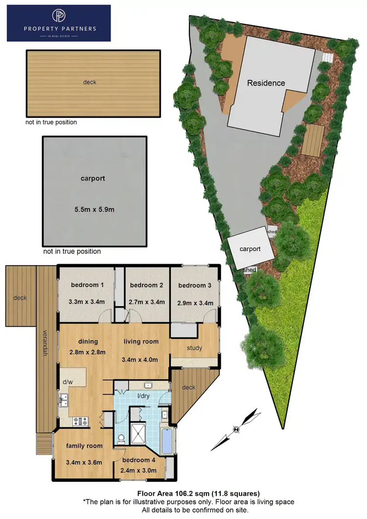 Floorplan of Homely house listing, 15 Sally Court, Woori Yallock VIC 3139