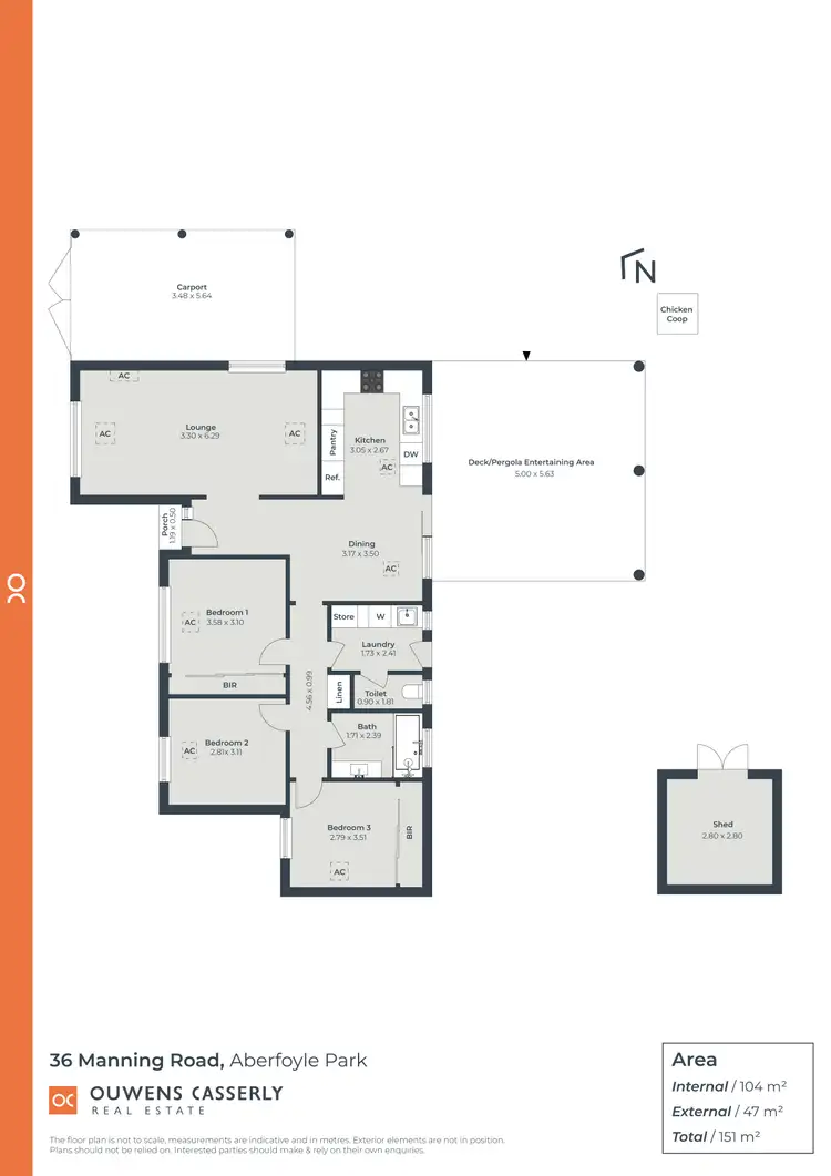 Floorplan of Homely house listing, 36 Manning Road, Aberfoyle Park SA 5159