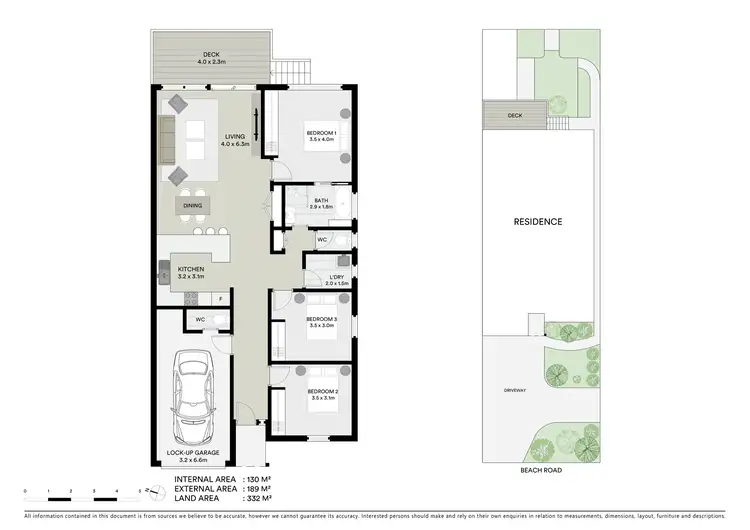 Floorplan of Homely house listing, 619B Beach Road, Denhams Beach NSW 2536