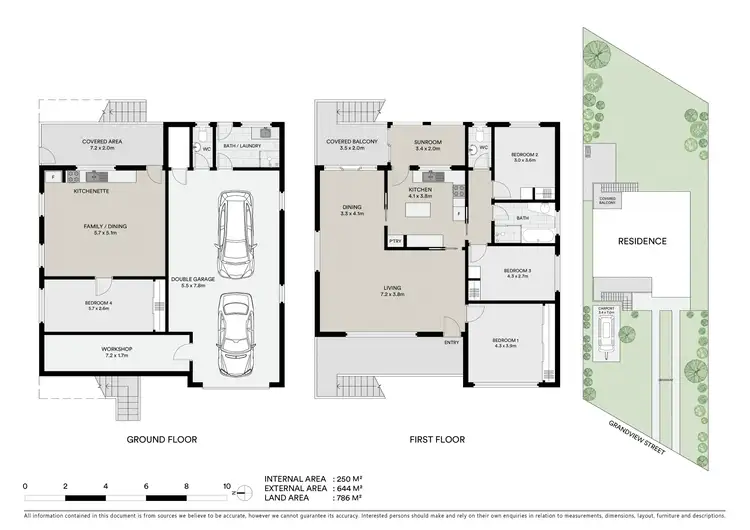 Floorplan of Homely house listing, 34A Grandview Street, Shelly Beach NSW 2261