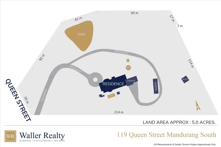 Floorplan of Homely house listing, 119 Queen Street, Mandurang South VIC 3551