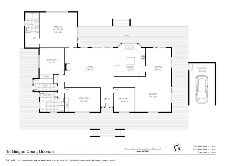 Floorplan of Homely house listing, 15 Gidgee Court, Doonan QLD 4562