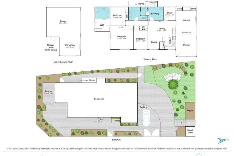 Floorplan of Homely house listing, 81 Ocean Through Way, Ocean Grove VIC 3226