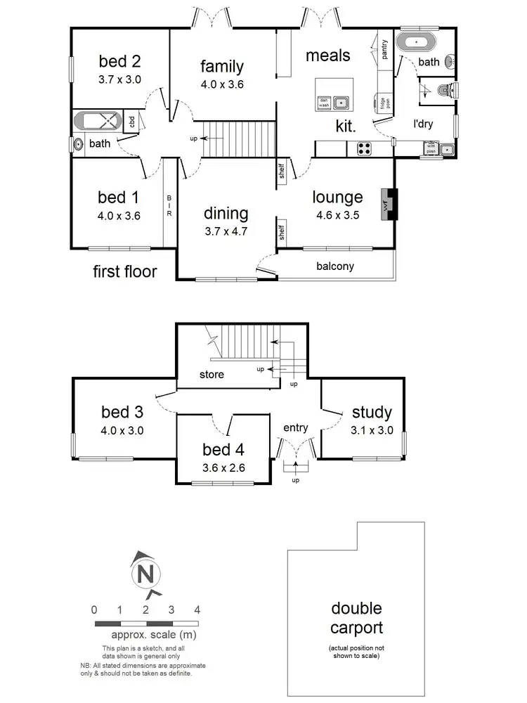 Floorplan of Homely house listing, 79 Kaola Street, Belgrave VIC 3160
