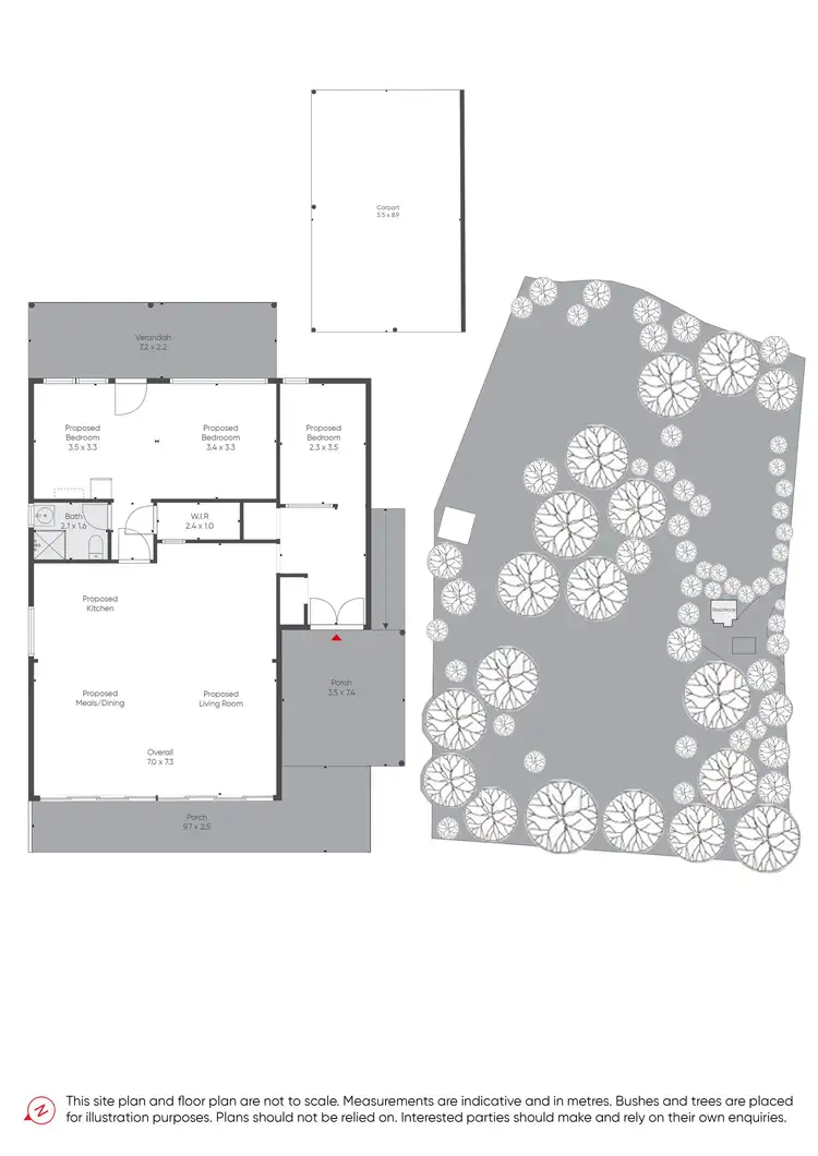 Floorplan of Homely rural property listing, 281 Loch Valley Road, Noojee VIC 3833
