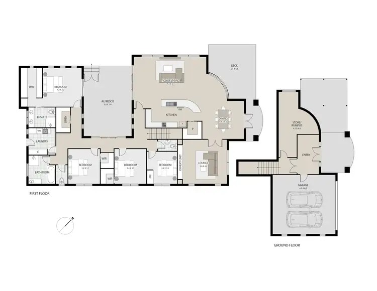 Floorplan of Homely house listing, 15 Bronte Court, Riverside TAS 7250
