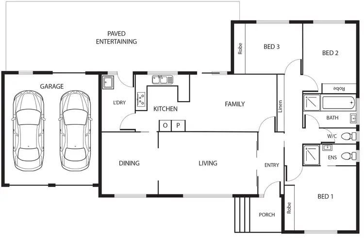 Floorplan of Homely house listing, 253 Sternberg Crescent, Wanniassa ACT 2903