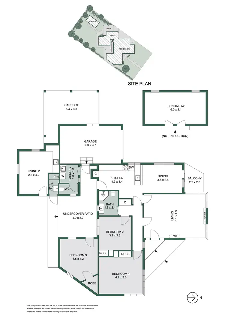 Floorplan of Homely house listing, 10 Bartels Street, Mccrae VIC 3938