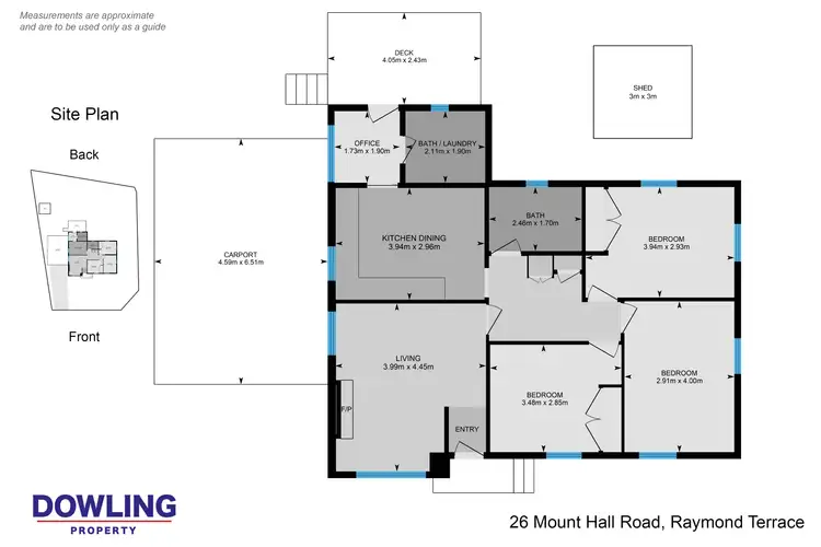 Floorplan of Homely house listing, 26 Mount Hall Road, Raymond Terrace NSW 2324