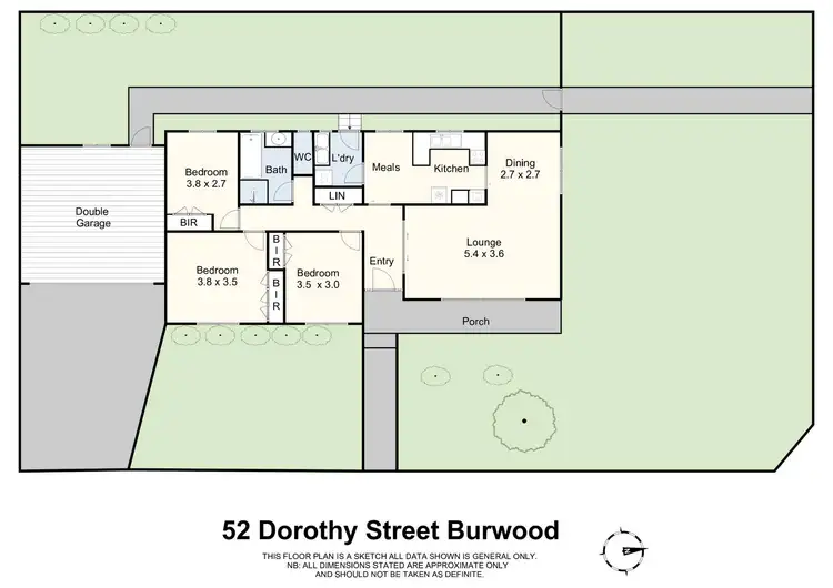 Floorplan of Homely house listing, 52 Dorothy Street, Burwood East VIC 3151