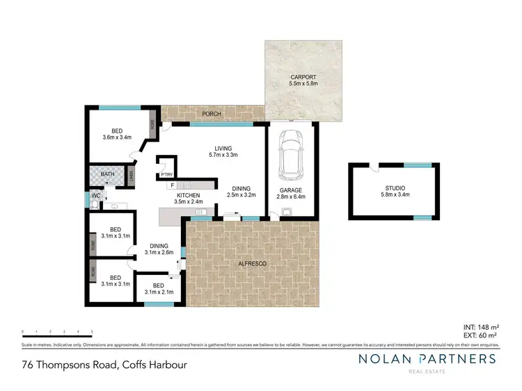 Floorplan of Homely house listing, 76 Thompsons Road, Coffs Harbour NSW 2450