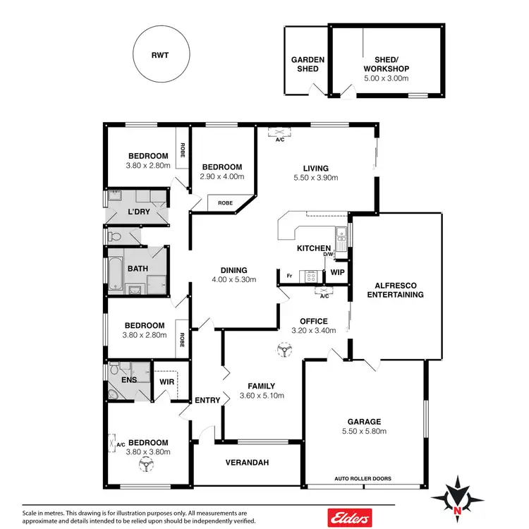 Floorplan of Homely house listing, 64 Heysen Parade, Hayborough SA 5211