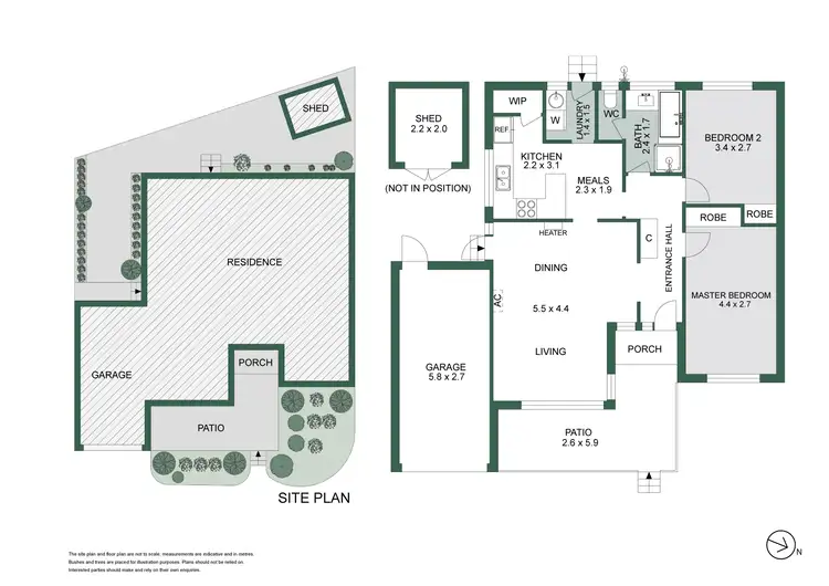 Floorplan of Homely unit listing, 6/13 Golden Avenue, Chelsea VIC 3196