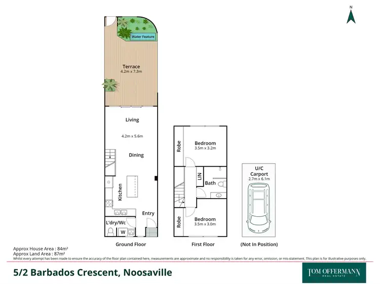 Floorplan of Homely unit listing, 5/2 Barbados Crescent, Noosaville QLD 4566