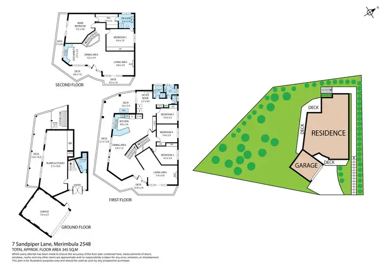Floorplan of Homely house listing, 7 Sandpiper Lane, Merimbula NSW 2548