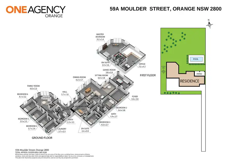 Floorplan of Homely house listing, 59a Moulder Street, Orange NSW 2800