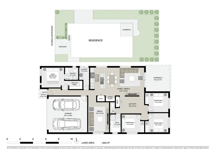 Floorplan of Homely house listing, 14 Monaghan Terrace, Alfredton VIC 3350