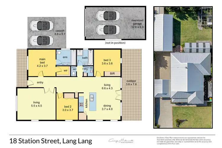 Floorplan of Homely house listing, 18 Station Street, Lang Lang VIC 3984